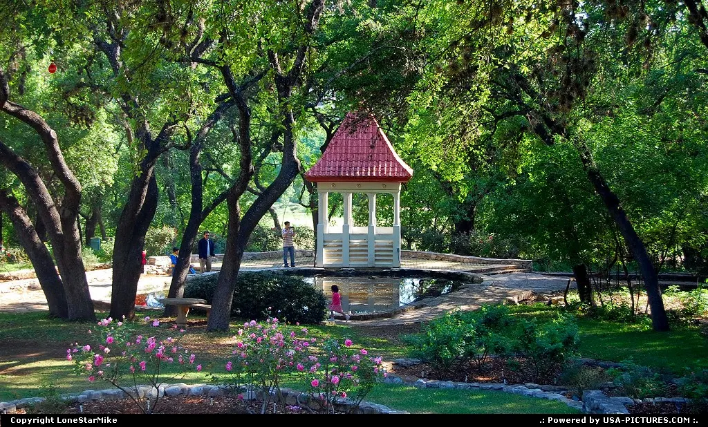 Bickler Cupola in Zilker Botanical Gardens.