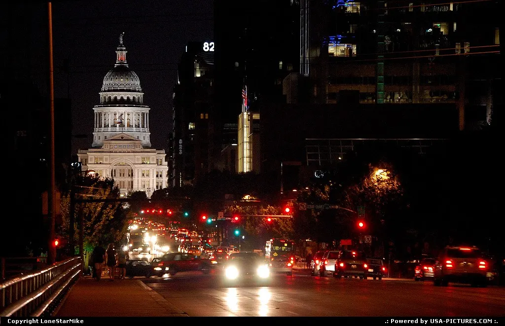 Congress Avenue & Texas State Capitol