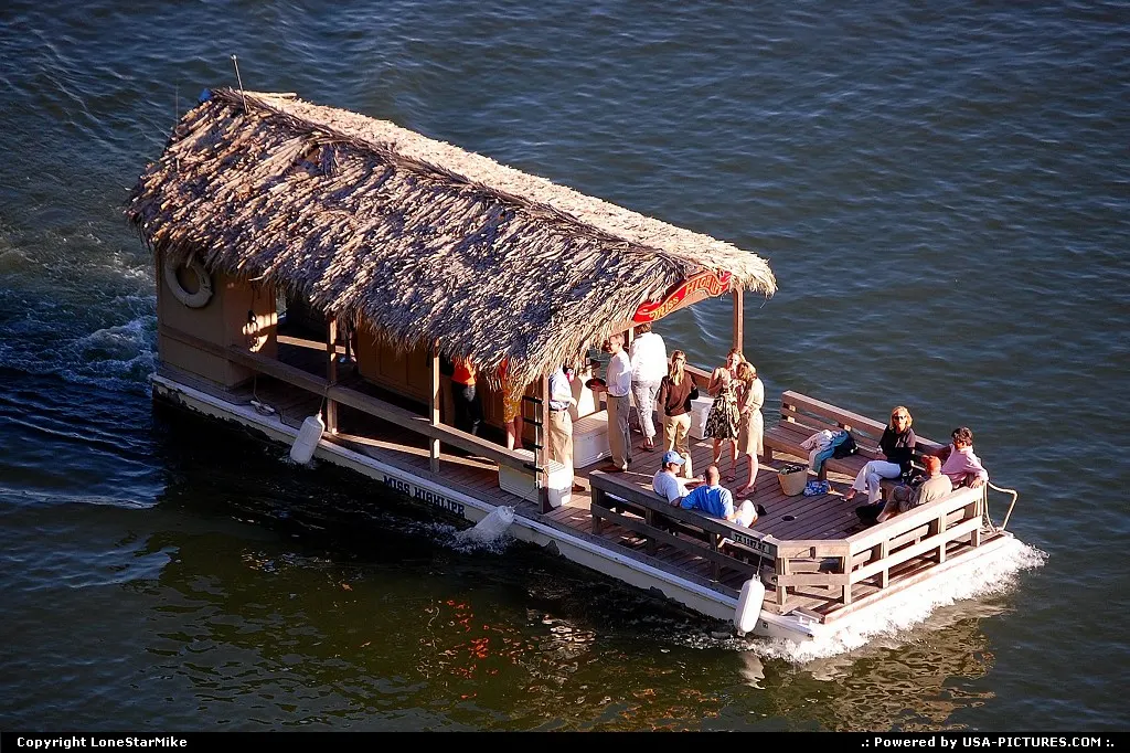 Party boat on Lake Austin