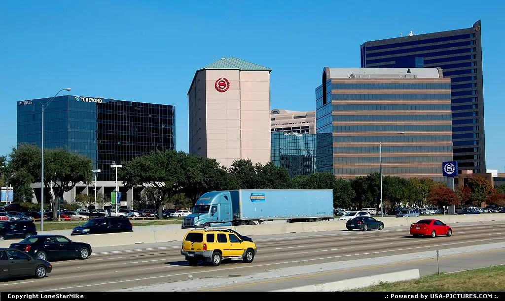LBJ Freeway at The Galleria