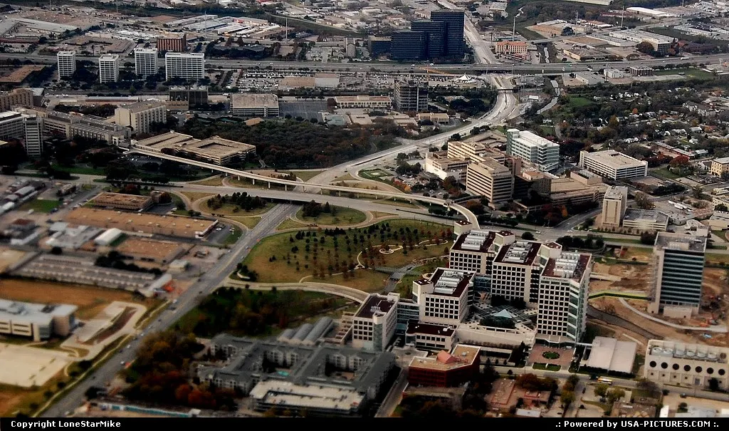 Dallas after takeoff from Love Field
