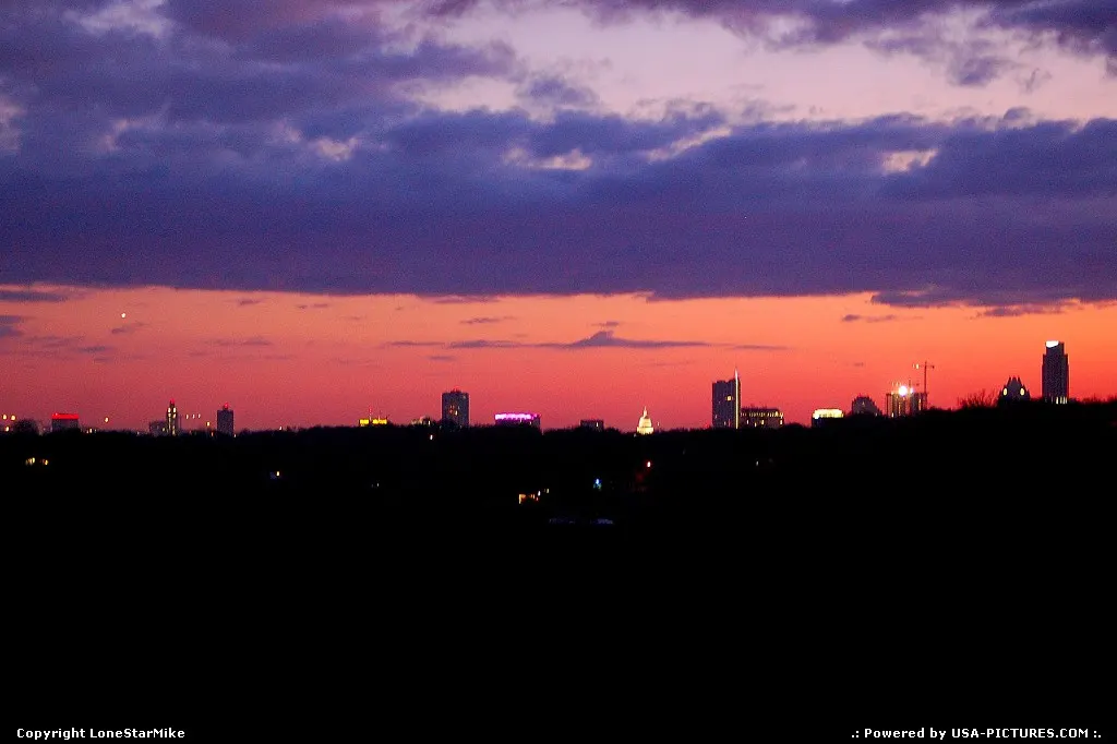 Austin Skyline at sunrise