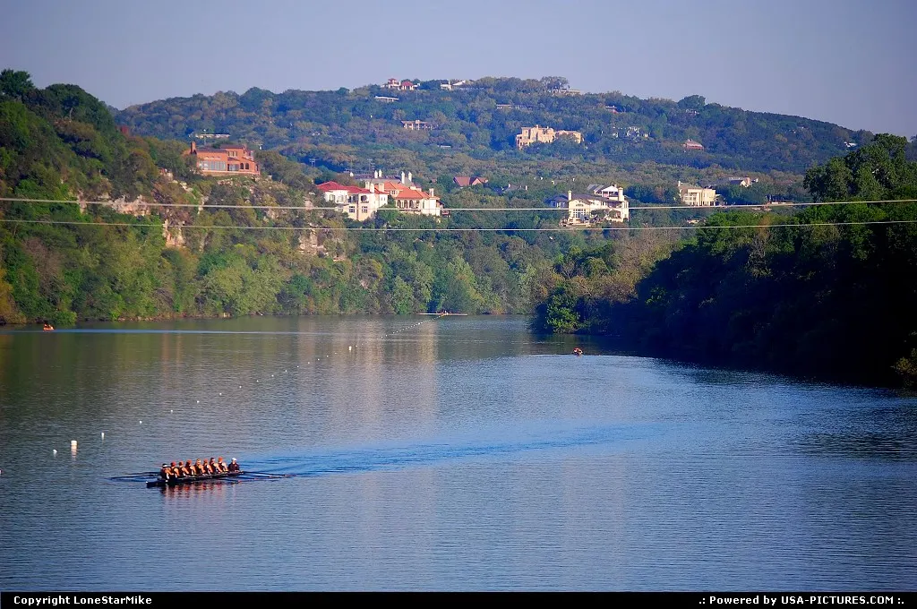 Lady Bird Lake from the Mopac Pedestrian Bridge