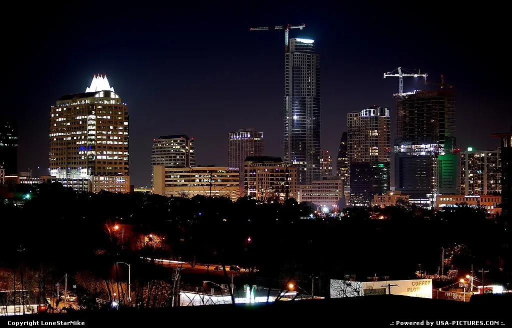 Austin Skyline from the TMI Castle