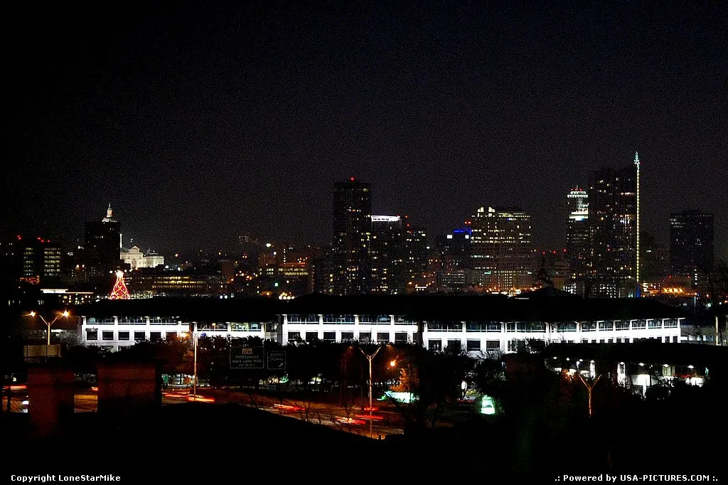 Austin skyline from Barton Creek Square Mall.