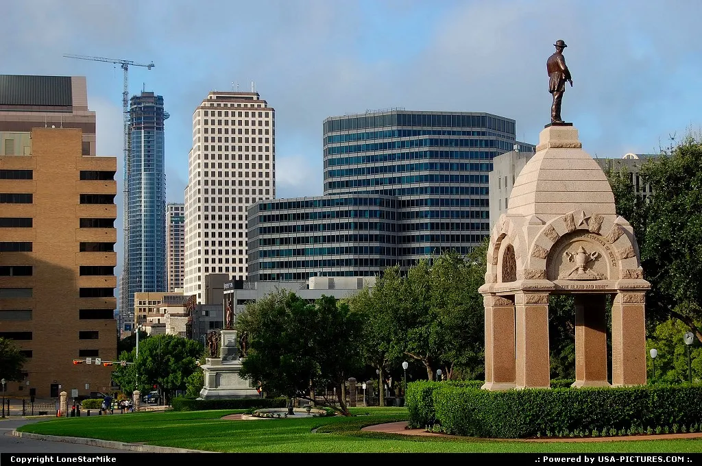 Austin Skyline from the Texas State Capitol