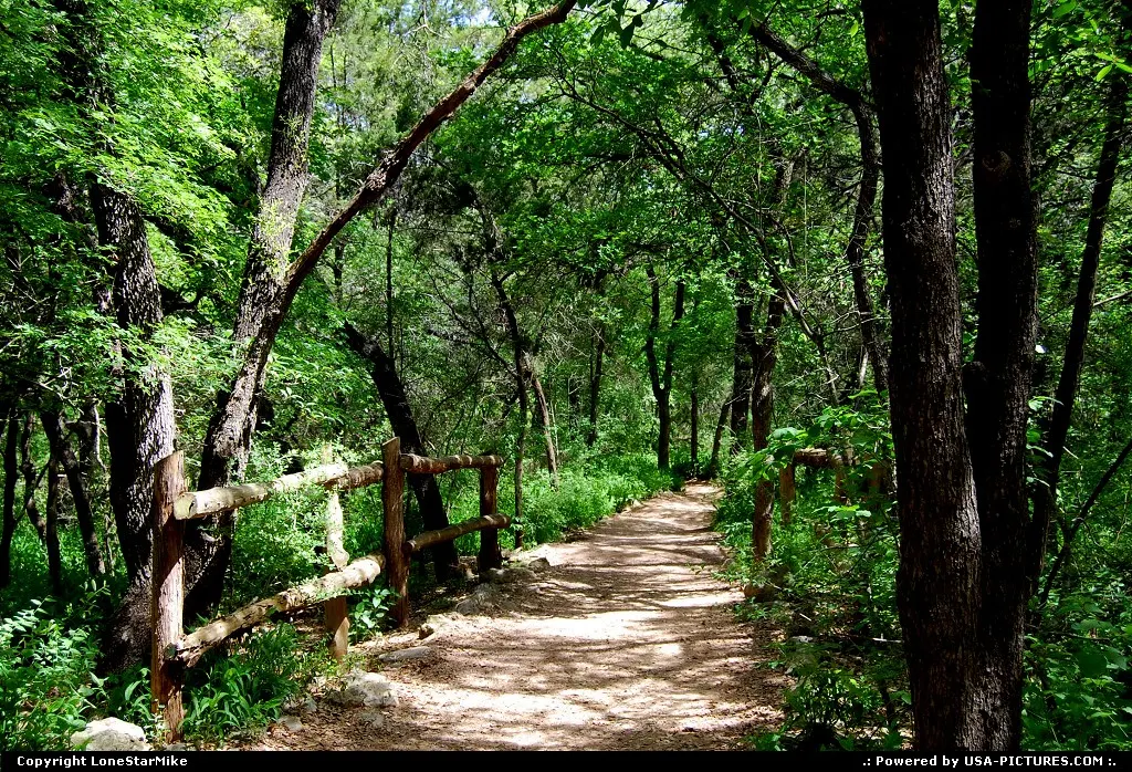 Trail to the Barton Creek Greenbelt