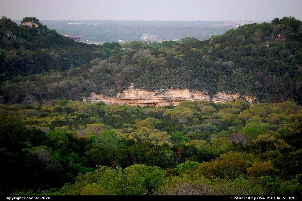 Overlooking the Barton Creek Greenbelt