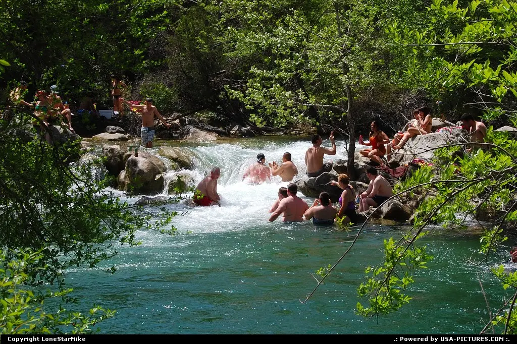 Twin Falls along the Barton Creek Greenbelt