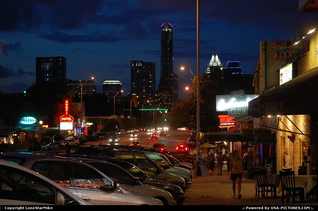 Austin Texas skyscraper, downtown,