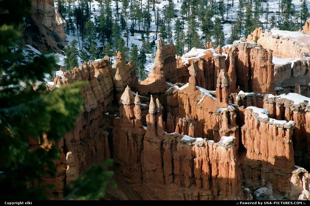 Details of the canyon