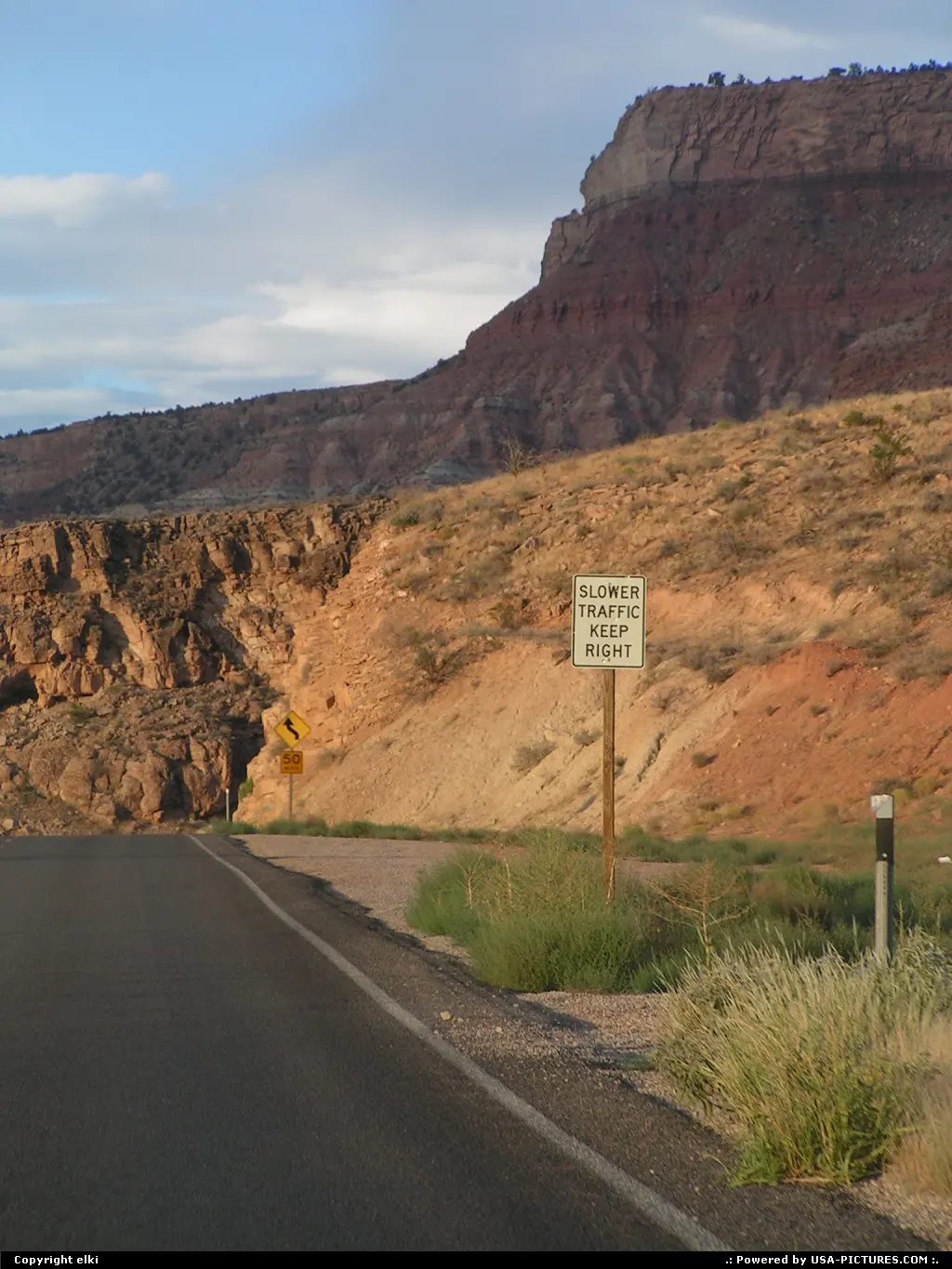 On the way to zion national park