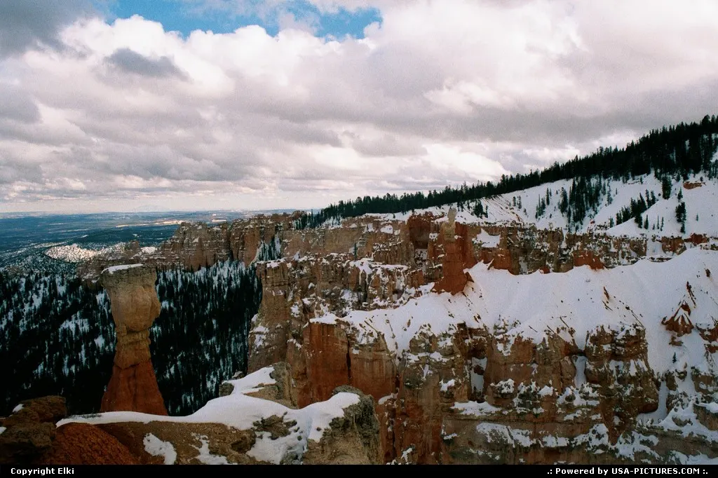 Bryce, under the snow