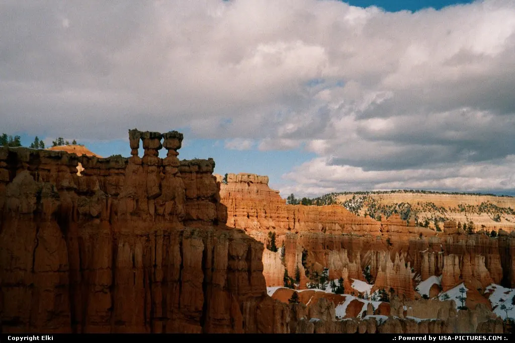 Bryce, under the snow