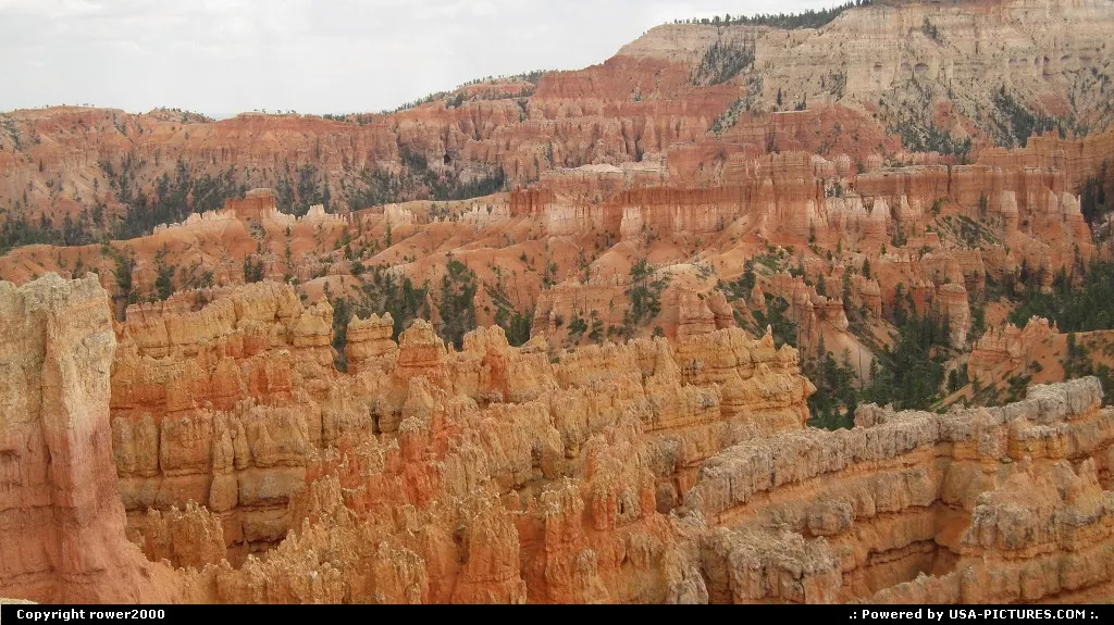 Sunset Point, view into Bryce Canyon