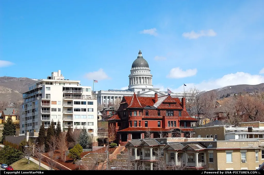 View from the LDS Conference Center green roof