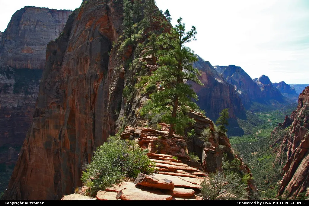Zion National Park. Angels Landing.