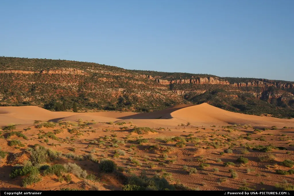 Coral Pink Sand Dunes state park.