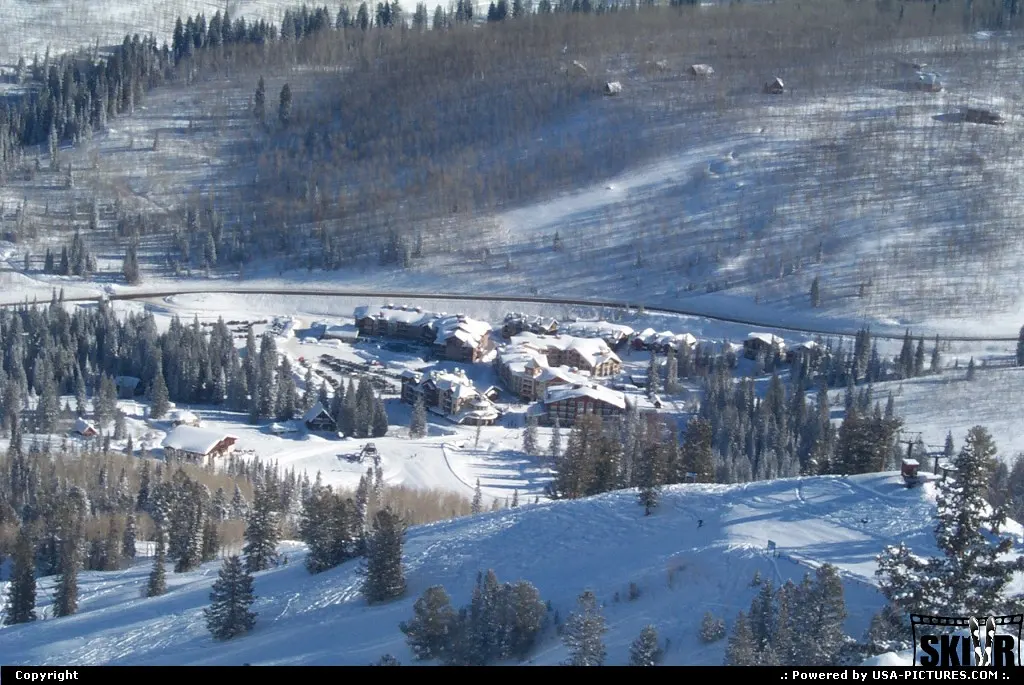View of Village from ski resort