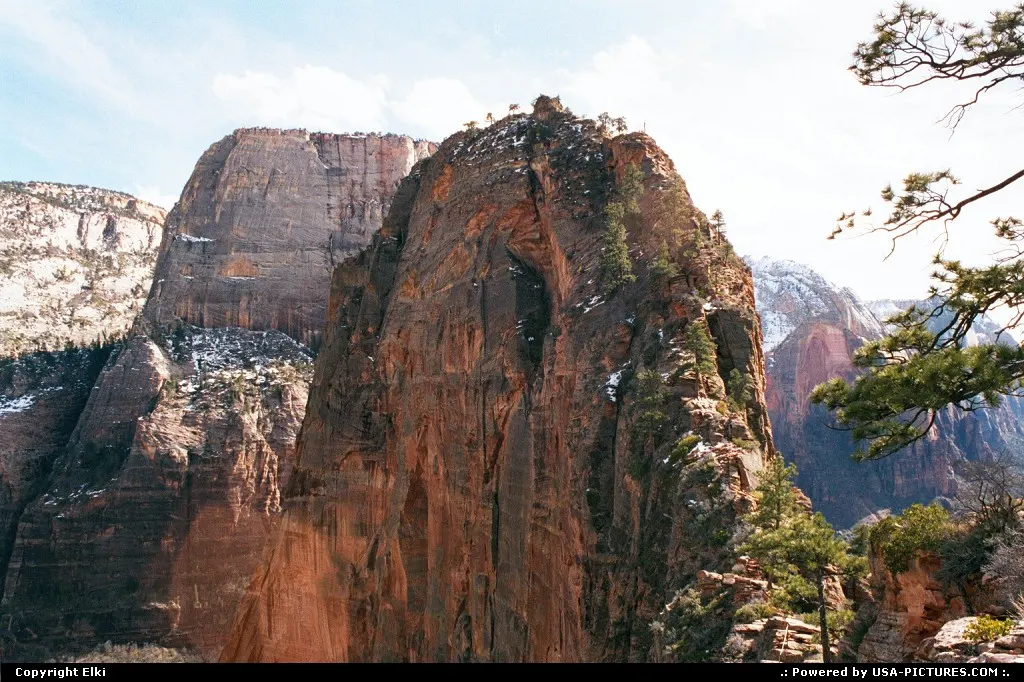 Here it is: last step before Angels Landing