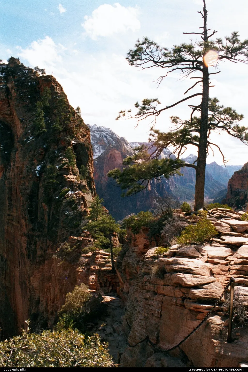 It's up to you Guy... Last portion of the trail to Angels Landing