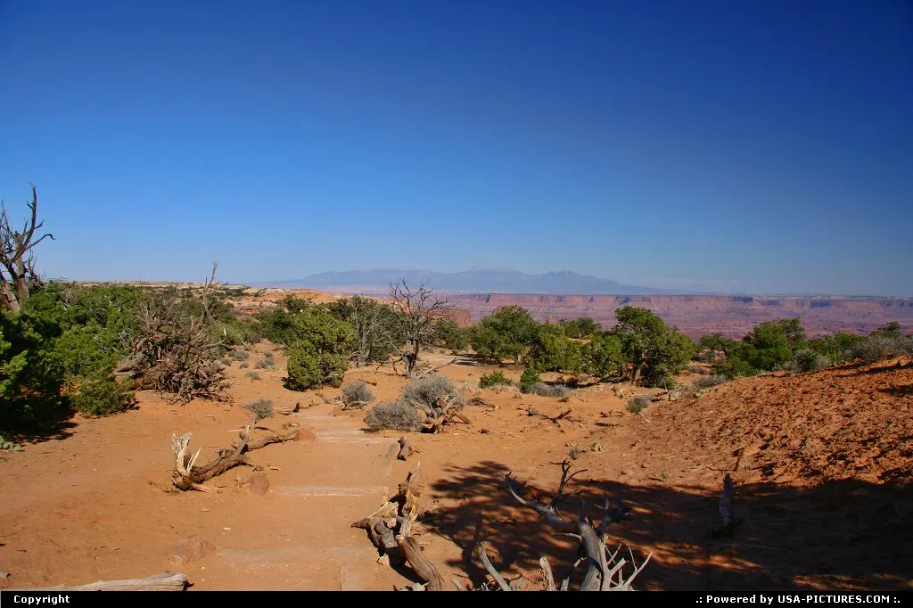 Beautiful landscape of Canyonlands NP.