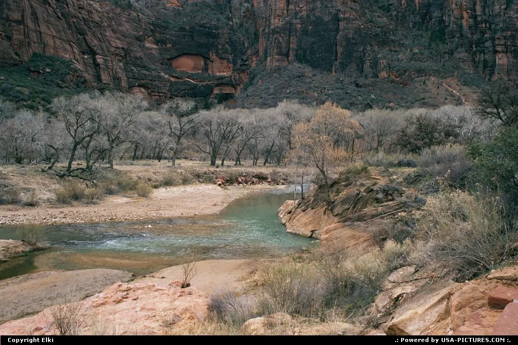 The river in the valley