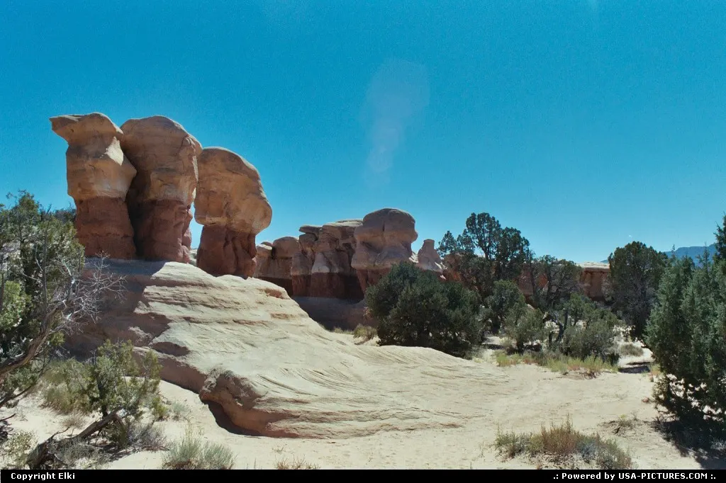 Devil's Garden, located in the Escalante Grand Staircase National Monument.