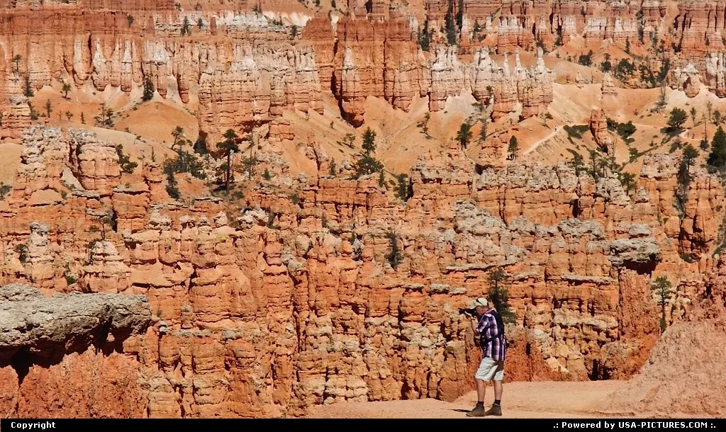 Working on a photoshoot in Bryce Canyon, Utah.