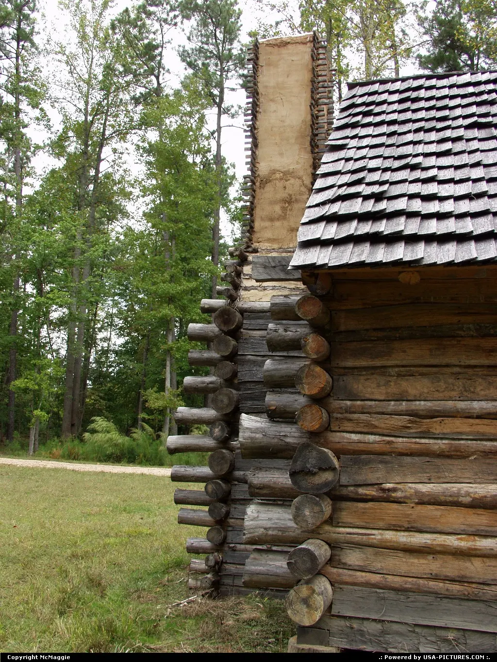 Jackson House, Freedom Park, free black settlement, James City County, Williamsburg, Vi...