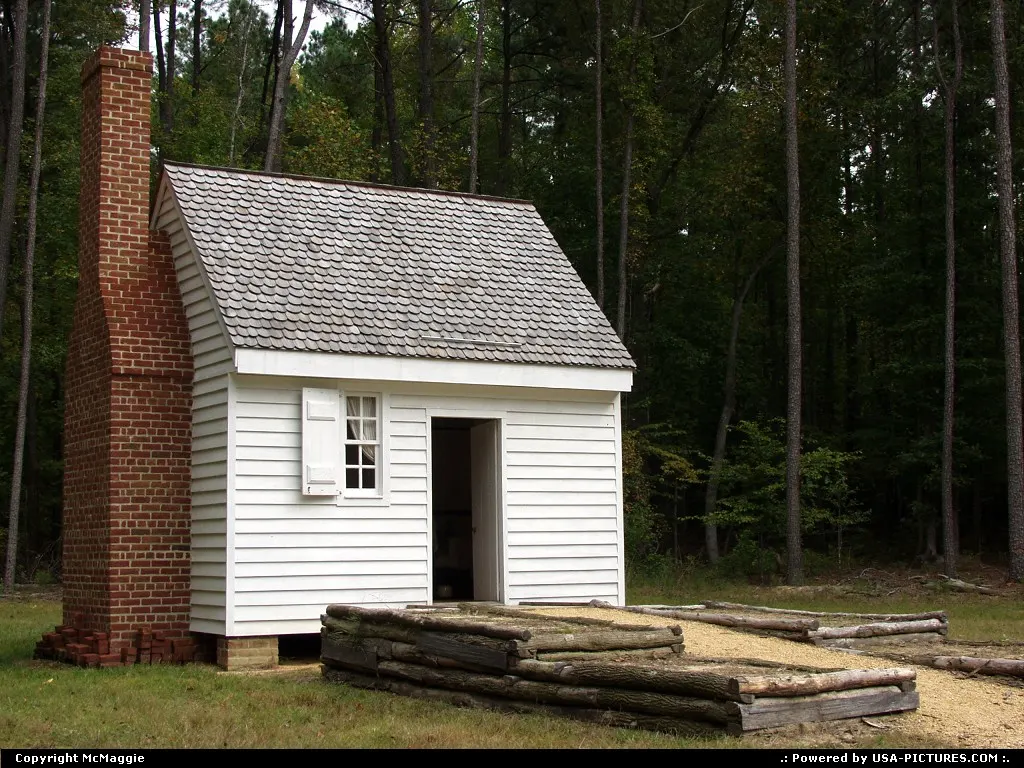 Lightfoot House, Freedom Park, free black settlement, James City County, Williamsburg,...