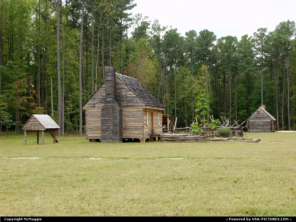 Brown House and Jackson House, Freedom Park, free black settlement, James City County,...
