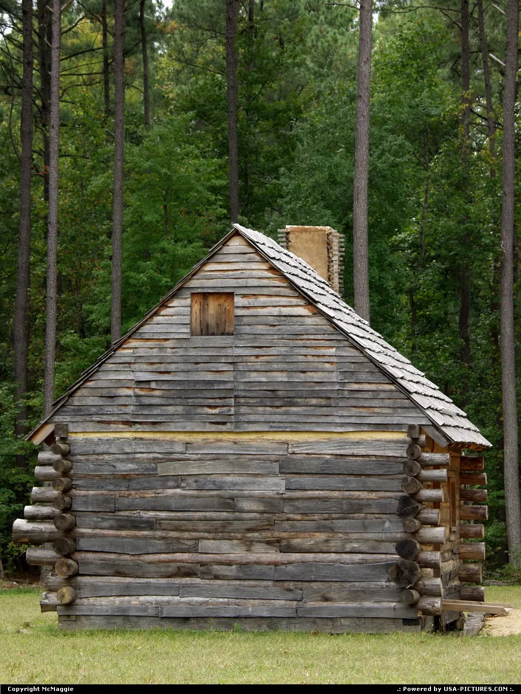 Jackson House, Freedom Park, free black settlement, James City County, Williamsburg, Vi...