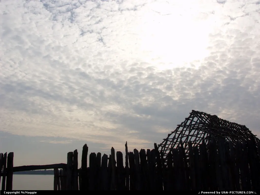 James Fort along the James River, Jamestown Island, Historic Jamestowne, Jamestown, Vir...