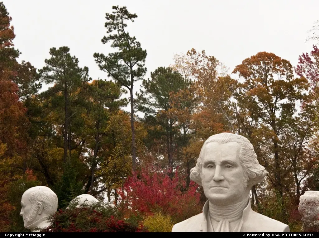 Presidents Park, Williamsburg, Virginia.