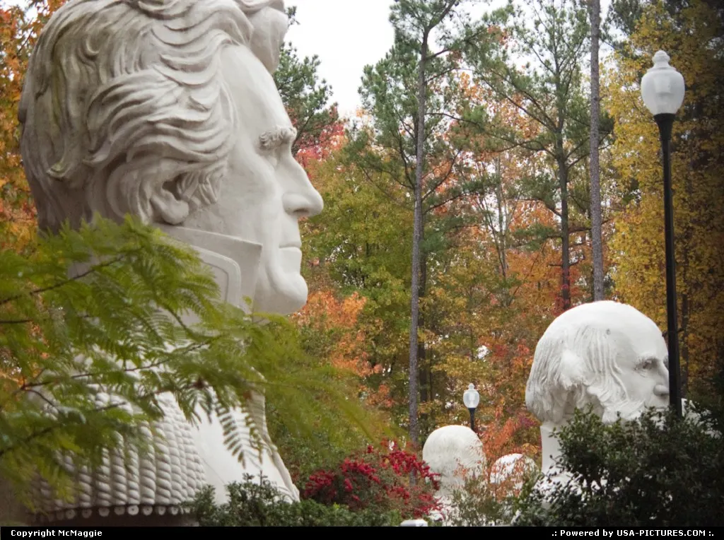 Presidents Park, Williamsburg, Virginia.