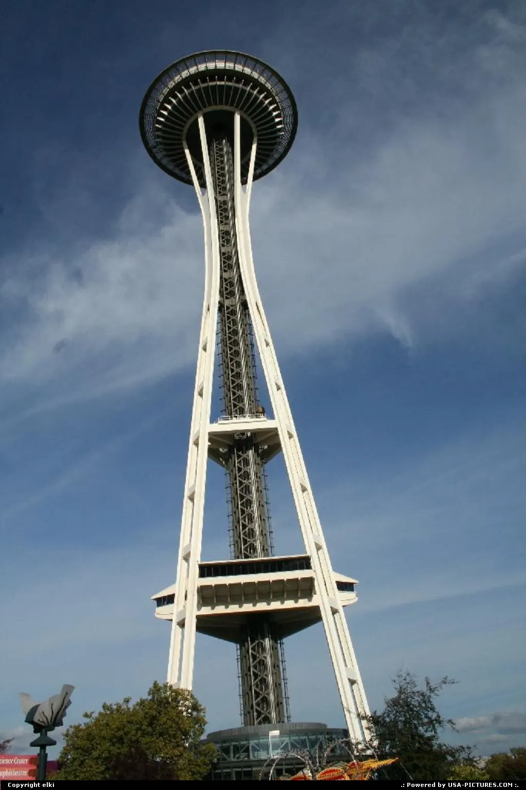 The famous Space Needle