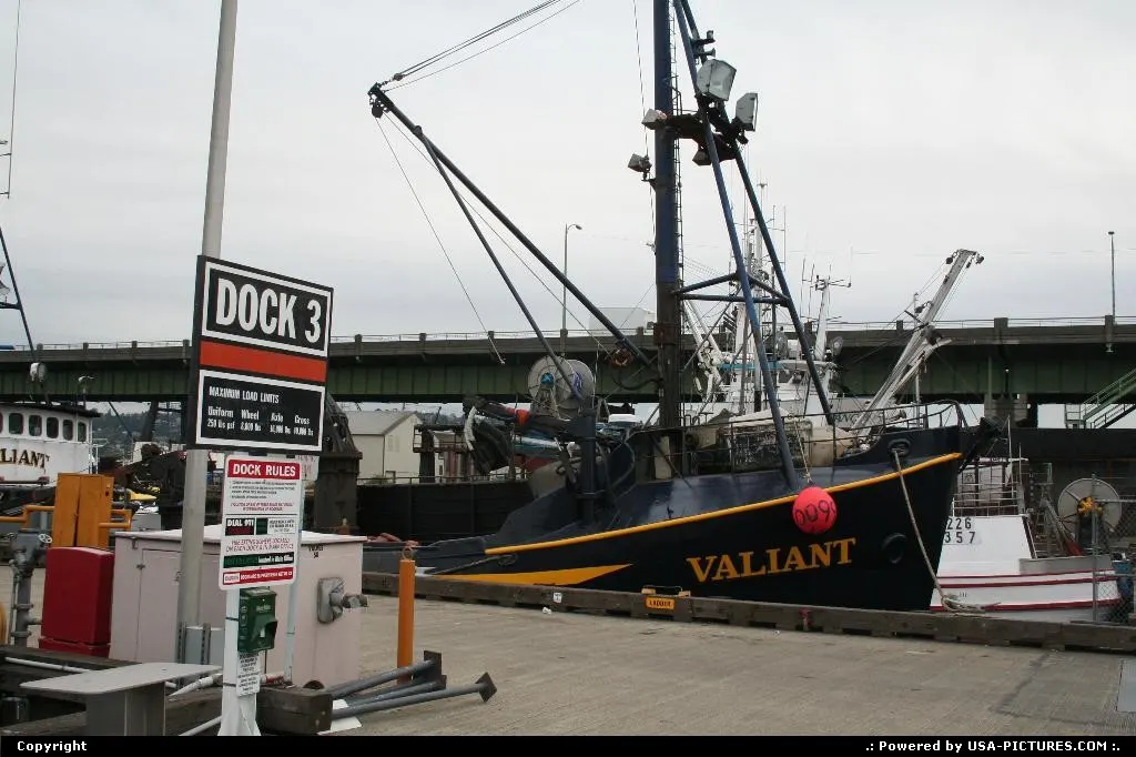 Dock 3 at Fishermen's terminal in Seattle