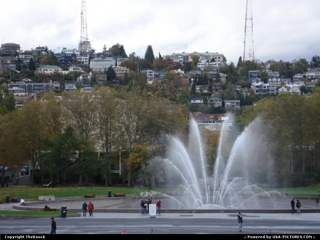 Seattle - Center Fountain