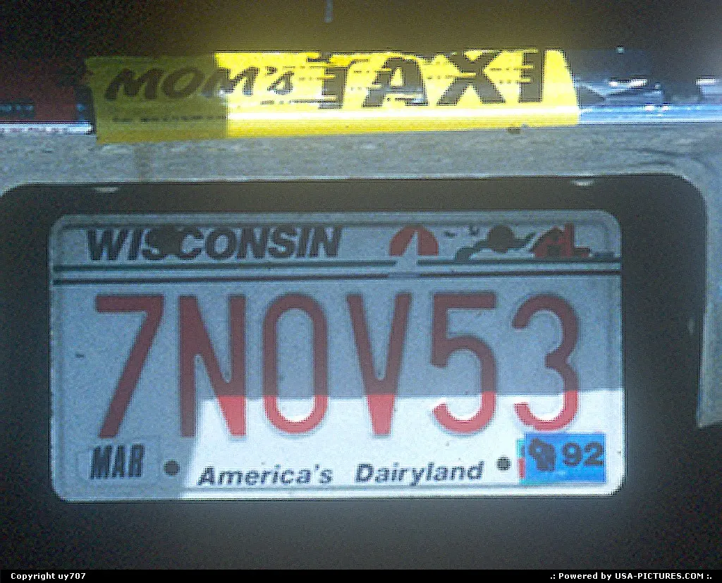 In the US, registering a car according to one's wishes is easy as 1-2-3.