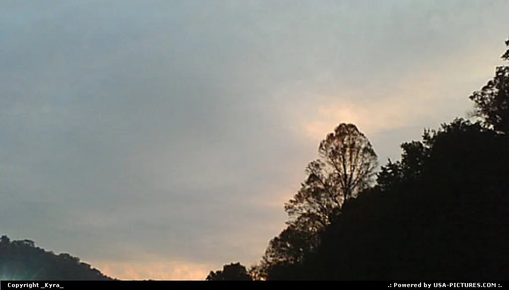 Gilbert W-virginia Trail Fest, Sky, Sunset, Cloudy, cold, mountains, trees, light