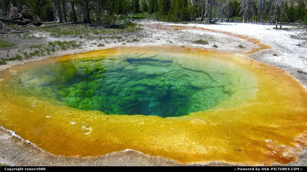 Very pretty Morning Glory Pool.