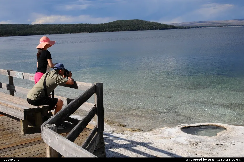YELLOWSTONE WYOMING YELLOWSTONE LAKE