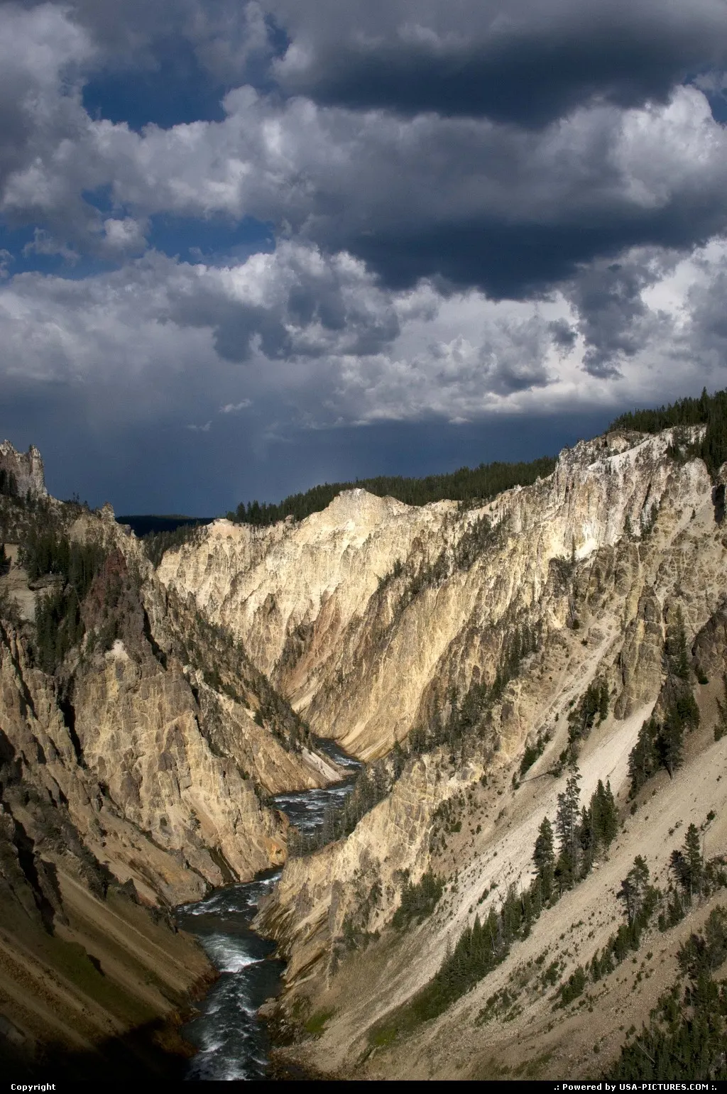 YELLOWSTONE WYOMING GRAND CANYON